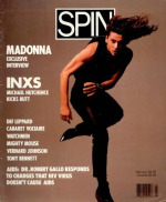 INXS' Michael Hutchence, Spin, February 1988