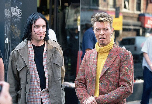 Vintage Video: David Bowie and Trent Reznor perform Nine Inch Nails’ ‘Hurt’ in 1995
