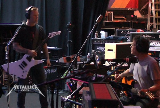 Lou Reed and Metallica's James Hetfield