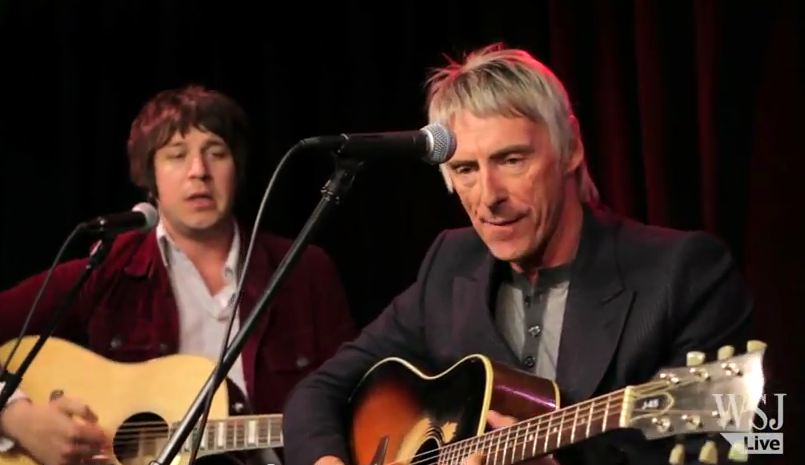 Video: Paul Weller strips down ‘Sonik Kicks’ with acoustic set at Wall Street Journal