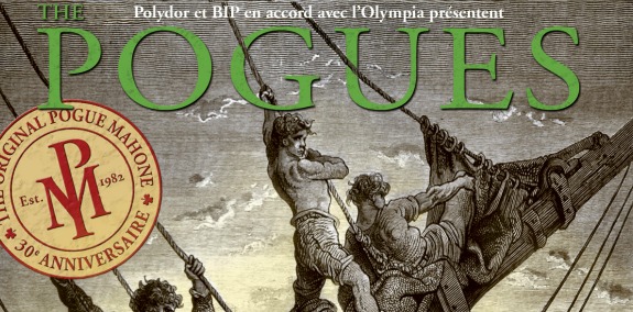 The Pogues to record 30th anniversary shows in Paris this September for live CD, DVD