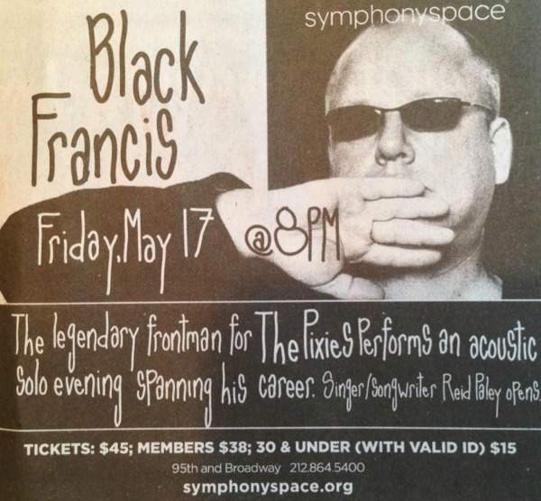 Black Francis ad