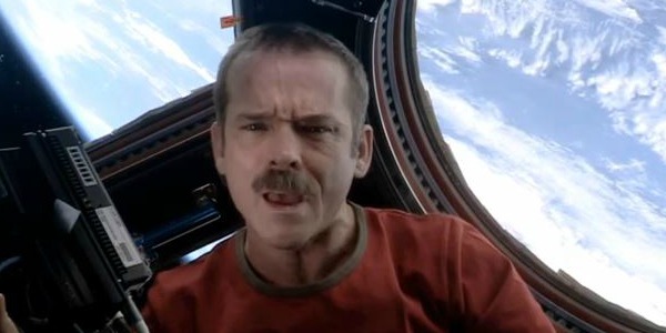 Video: Astronaut Chris Hadfield covers David Bowie’s ‘Space Oddity’ in space