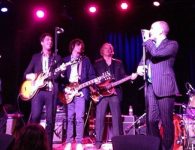 R.E.M. carefully avoids actual reunion as all 4 members play Peter Buck’s wedding