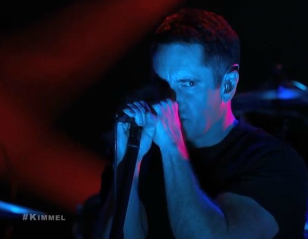 Video: Nine Inch Nails bring 'All Time Low' to 'Jimmy Kimmel Live!' in  network TV debut - Slicing Up Eyeballs