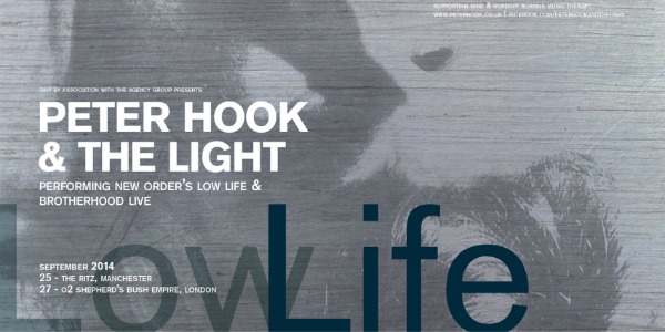 Peter Hook to perform New Order’s ‘Low-Life,’ ‘Brotherhood’ at U.K. shows next September