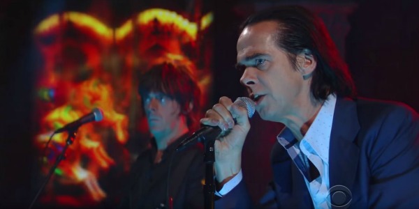 Watch: Nick Cave & The Bad Seeds perform haunting ‘Rings of Saturn’ on Colbert