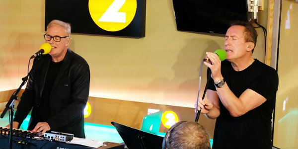 Watch: OMD covers David Bowie’s classic anthem ‘Heroes’ live on BBC Radio 2
