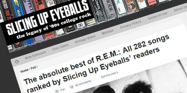 Slicing Up Eyeballs’ most-clicked of 2017: R.E.M., Morrissey, The Cure, Depeche Mode