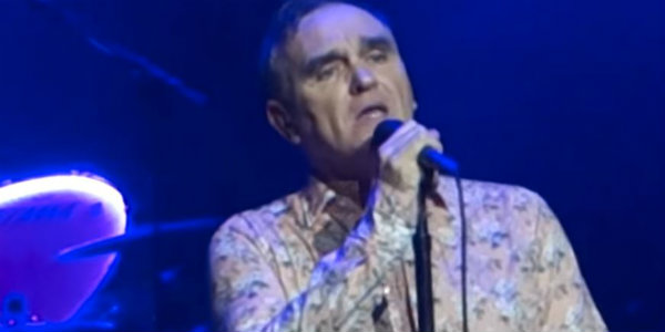 Morrissey refutes reports he was attacked by fan during show-ending stage invasion