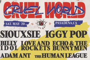 Siouxsie, Love and Rockets, Iggy Pop, Adam Ant, Billy Idol playing Cruel World 2023