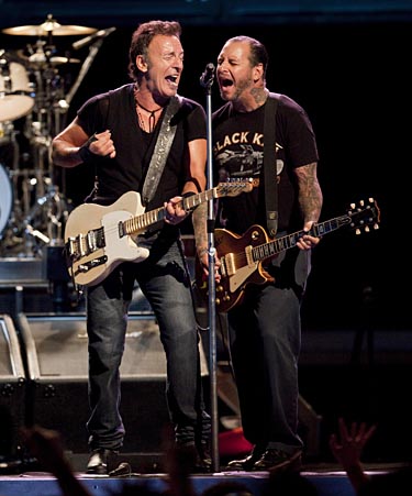 Video: Social D’s Mike Ness joins Bruce Springsteen for ‘Bad Luck’