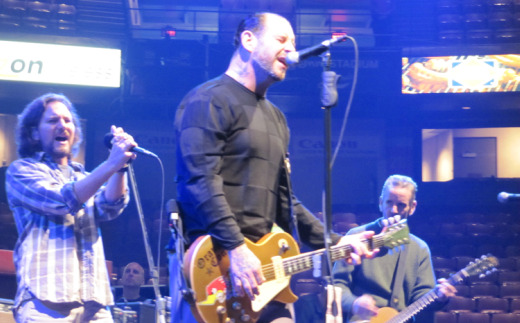 Video: Pearl Jam’s Eddie Vedder joins Social Distortion for ‘Ball and Chain’ in Philadelphia