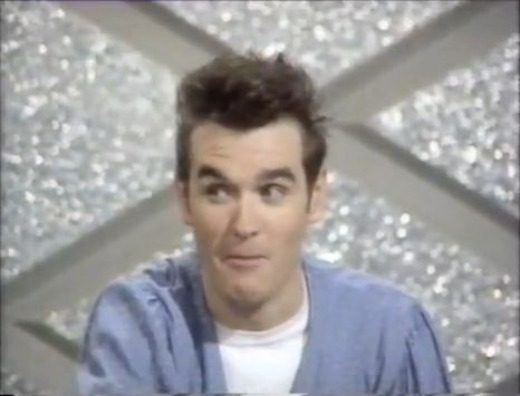 Vintage Video: Morrissey appears on the BBC’s ‘Pop Quiz’ game show on May 26, 1984