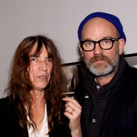Video: R.E.M.’s Michael Stipe, Patti Smith’s ‘walk-in concert’ at New York’s MoMA