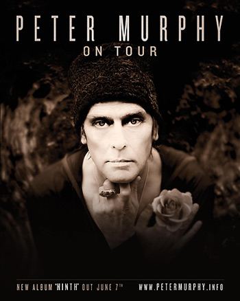Peter Murphy to release ‘Ninth’ album in June, finalizes 29-date U.S. tour this spring