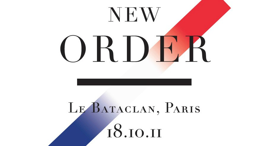 New Order taps Peter Saville to design charity posters for next week’s reunion concerts