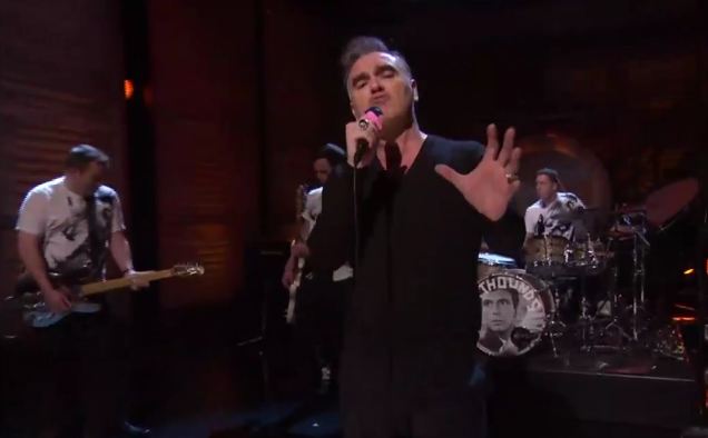 Video: Morrissey performs ‘People Are The Same Everywhere’ on TBS’ ‘Conan’