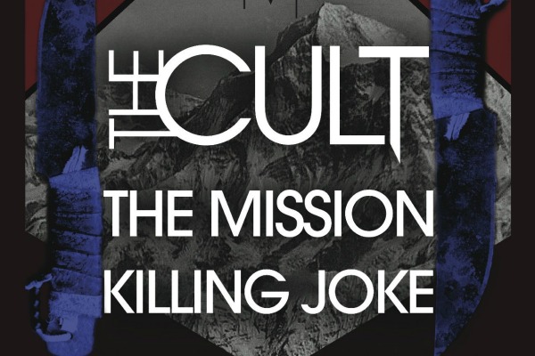 The Cult, The Mission, Killing Joke team up for 5-date U.K. arena tour this September