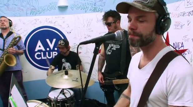 Video: Lucero covers David Bowie’s ‘Modern Love’ for The AV Club’s ‘Undercover 2012’
