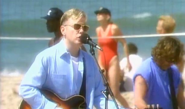 Vintage Video: New Order enlists David Hasselhoff for ‘Baywatch’-themed ‘Regret’ clip
