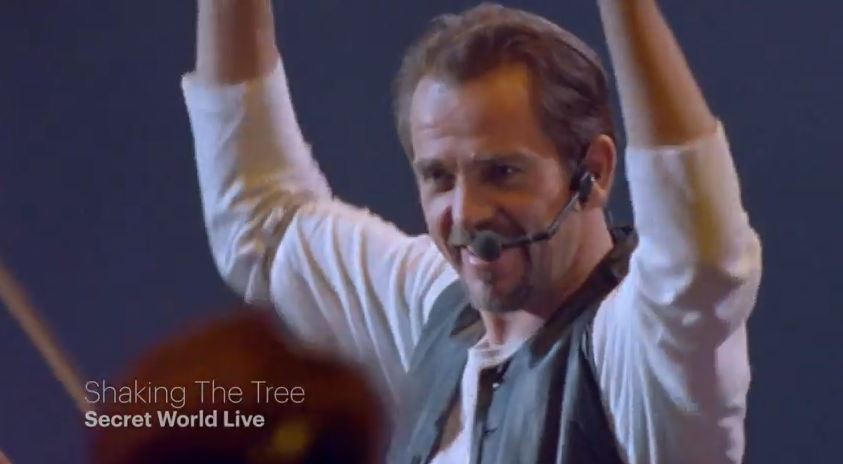 Video: Peter Gabriel, ‘Shaking the Tree’ — from newly restored ‘Secret World Live’