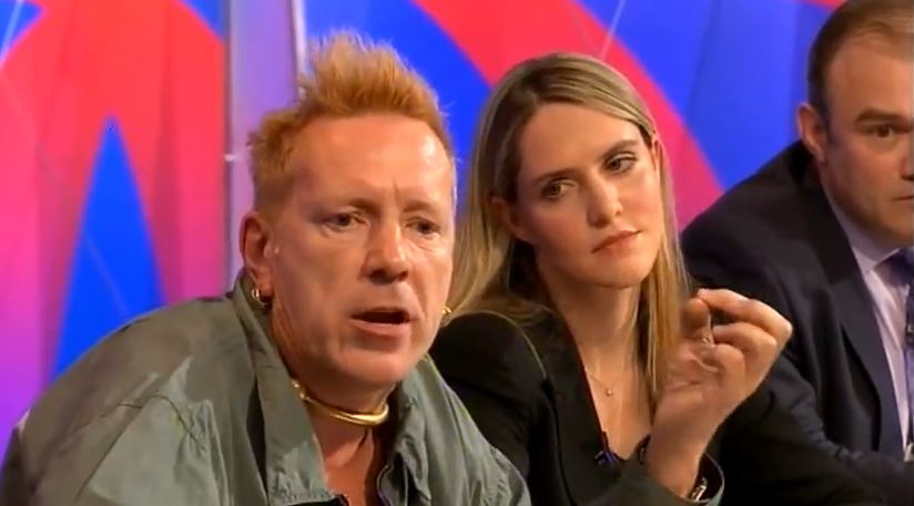 Video: PiL’s John Lydon discusses the war on drugs on BBC’s ‘Question Time’