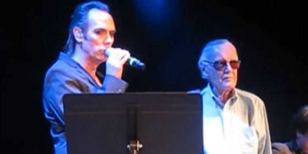 Watch: Peter Murphy duets with comic book legend Stan Lee on ‘That Old Black Magic’