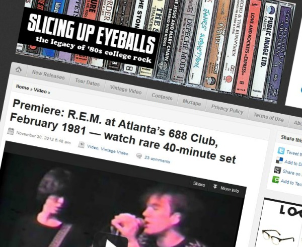 Slicing Up Eyeballs’ most-clicked of 2012: R.E.M., The Cure, Dead Can Dance, Depeche Mode