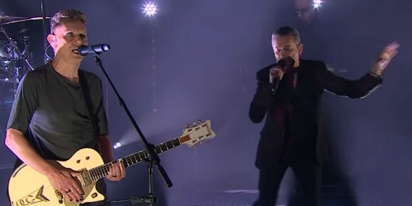 Watch: Depeche Mode plays ‘Where’s the Revolution’ on ‘The Late Late Show’