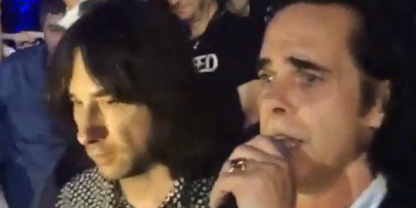 Watch: Nick Cave finds Bobby Gillespie in London audience for show-closing duet