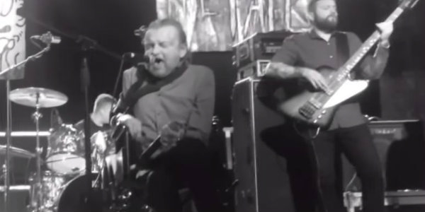 Watch: Wheelchair-bound Mark E. Smith leads The Fall in live return following health scare