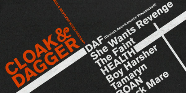 D.A.F. to play first-ever U.S. live show at Cloak & Dagger festival in Los Angeles