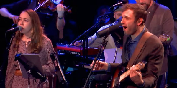 Watch: Chris Thile and Sarah Jarosz perform The Chameleons’ ‘Seriocity’ on ‘Live From Here’