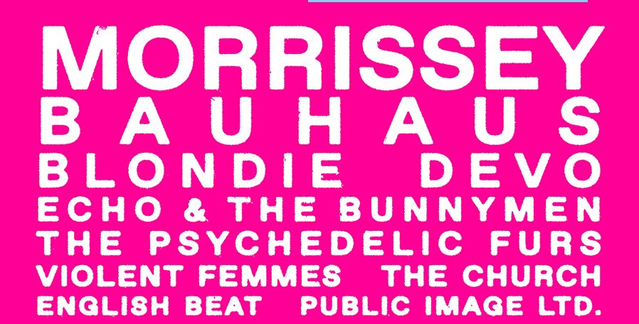 Morrissey, Bauhaus, Blondie, Devo top lineup of Cruel World festival in Los Angeles