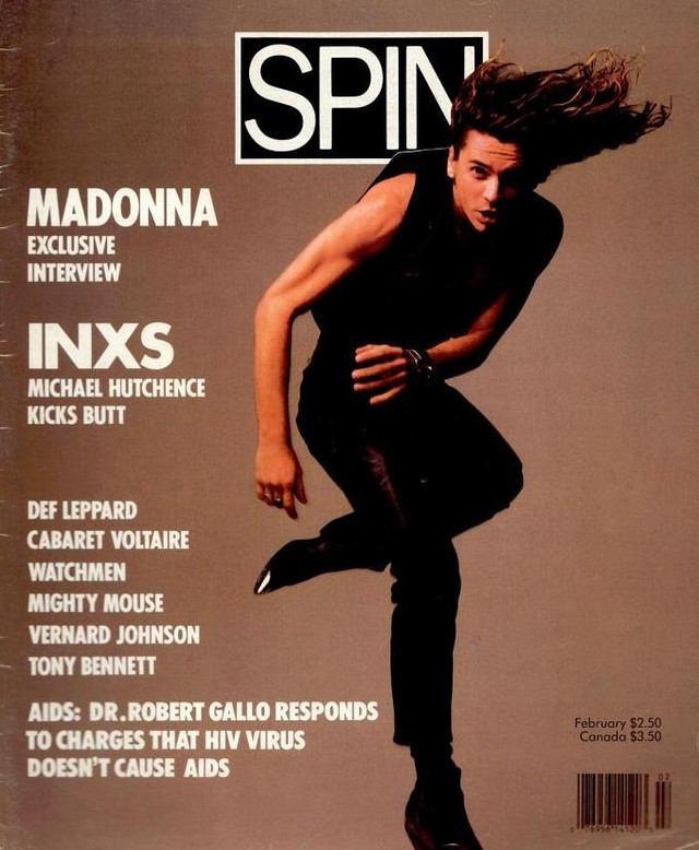 INXS's Michael Hutchence on the cover of the February 1988 issue of @spinmag 

#inxs #michaelhutchence #buttkicking