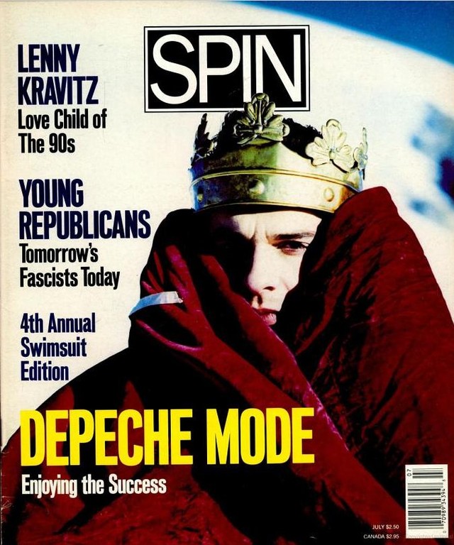 Depeche Mode's Dave Gahan on the cover of the July 1990 issue of @spinmag 

#depechemode #davegahan #enjoythesilence