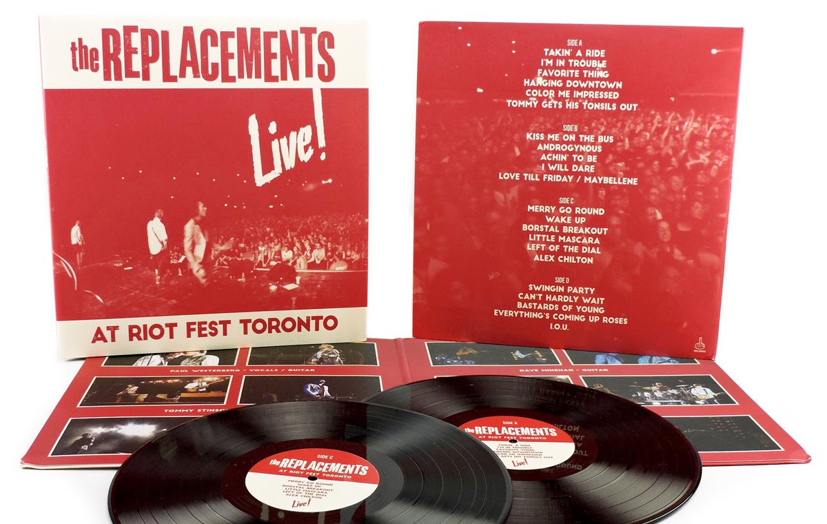 The Replacements' Riot Fest Toronto reunion set available on colored ...